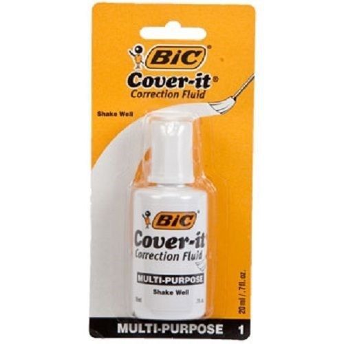 2 pack bic cover- it correction fluid for sale