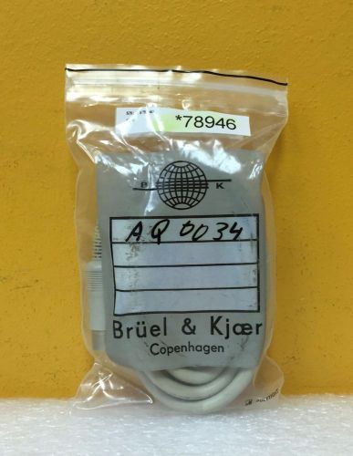 Bruel &amp; Kjaer (B&amp;K) AQ-0034, 1.5m Length, 8 Core, DIN Cable Assy., New