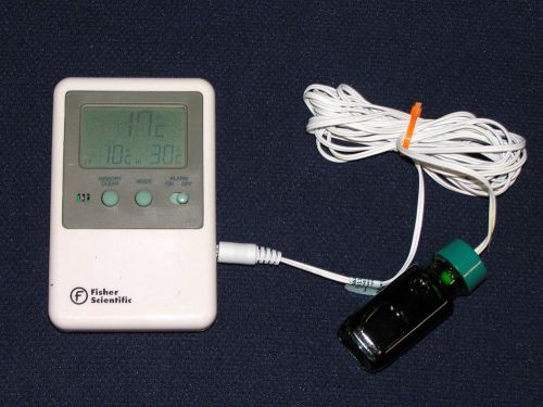 Fischer Scientific Digital Thermometer with Sensor, No. 15-077-8D