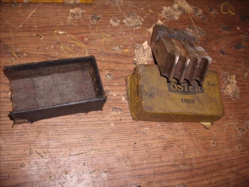 NEW OLD STOCK OSTER SYMBOL 300  5/16 X18&#039;&#039; BOLT DIES