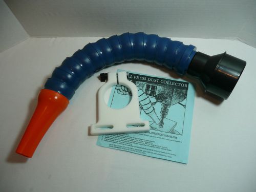 Drill press (etc) dust collector 3” flexible loc line and nozzle free shipping for sale