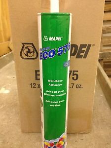 Mapei Eco 575 Case If 12 850ml Tubes Of Cove Base Adhesive