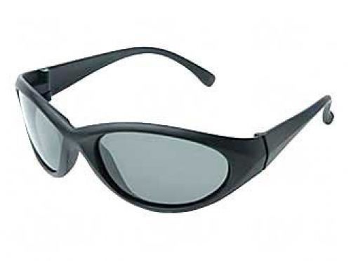 Radians cobalt shooting and safety glasses (black frame, smoke lens) for sale