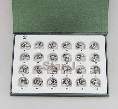 96 pcs dental straight wire buccal tube bands roth new for sale