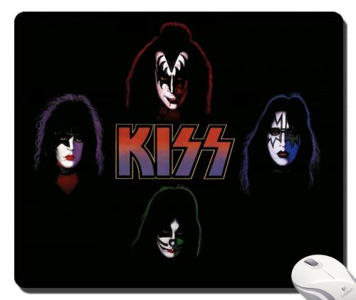 Kiss Band mousepad MOUSE PAD for game office gift