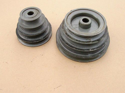 Matched Step Pulleys for 24&#034; Delta Milwaukee Rockwell Scroll