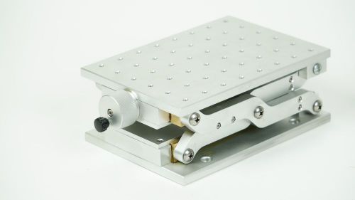 New precision lab jack / translation stage/ optical fixture 6in x 8in x 3in-8in for sale