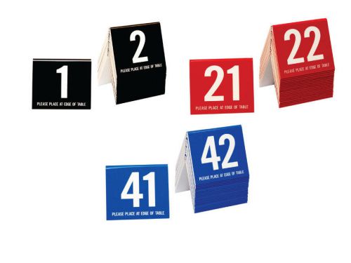 Table numbers- 3 color pack, 1-60, free shipping for sale