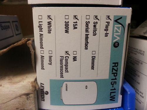 Leviton - Plug in On/Off Appliance Module (RZP15-1LW) IN BOX