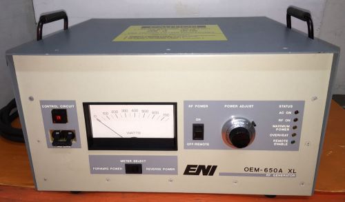 ENI OEM-650A XL RF GENERATOR OEM-6A-02