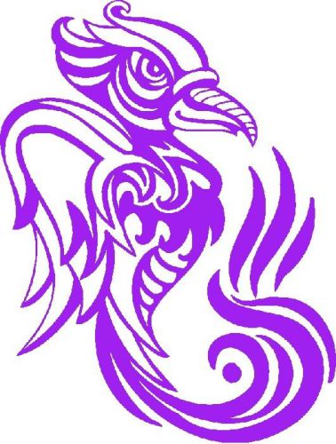 30 Custom Purple Crow Art Personalized Address Labels