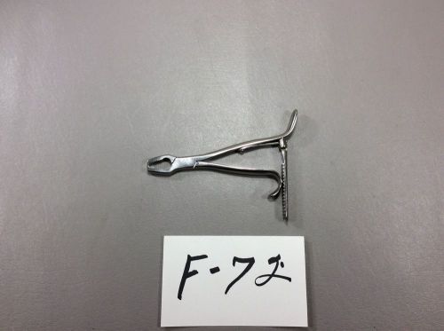 Zimmer 3122 kern bone holding forcep with ratchet handle for sale
