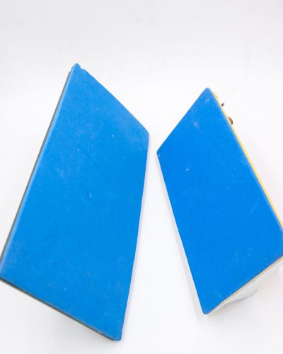 Handheld sanding pad for sandpaper abrasive sheets 4-3/8&#034; x 9&#034; non-adhensive for sale