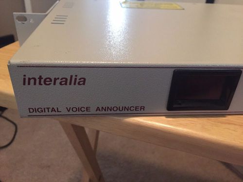 Interalia 4 Port Digital Voice Announcer MMU2 42AB
