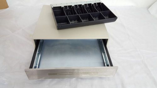 APG Cash Drawer M320 CW1816 270MBE Stainless Steel Front 5-Bill 5-Coin Till