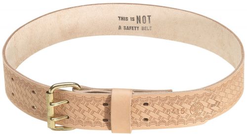 Klein Tools 5415S Heavy-Duty 2&#039; Wide Embossed Tool Belt (Small)