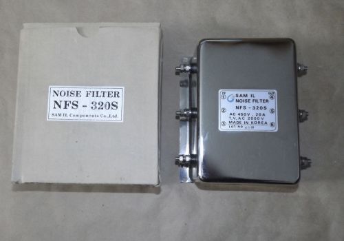 SAM IL NFS-320S Noise Filter 450VAC 20A, NEW