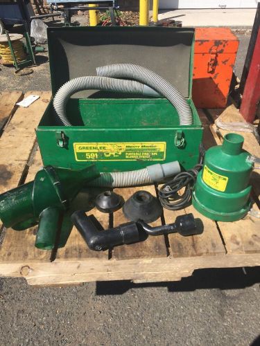 Greenlee 591 Might Mouser Portable Fish Line Tape Blower System Fishing Fisher