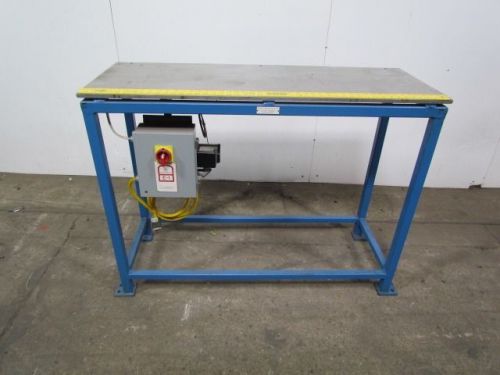 Industrial heated bench w/1/2&#034;tx18x48-3/4&#034; aluminum top 110v heat mat on bottom for sale
