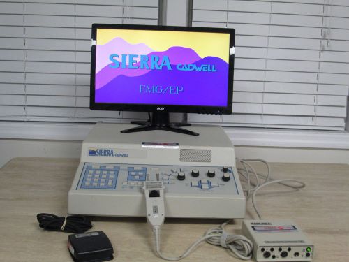 Cadwell Sierra 6200A, Two Channel EMG/NCV/System,  1 YR Warranty