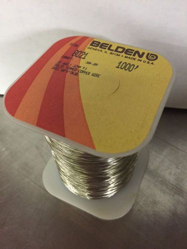 Belden 8021-1000 22 AWG Solid Tinned Copper Bus Bar Wire 1000ft spool