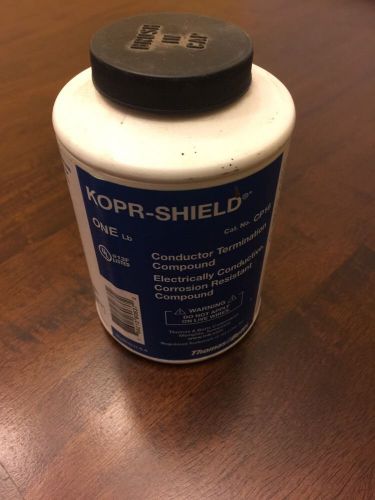 1 bottle of cp16, 1 pound thomas &amp; betts kopr-shield conductive compound for sale