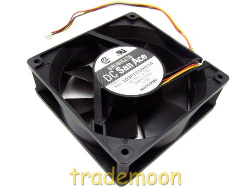 Ca49007-0131 sanyo 120mm x 38mm 12v .52a  3-wire fan for sale