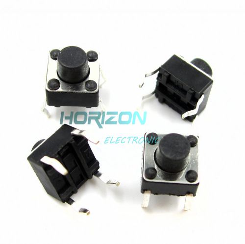 200pcs new 6 * 6 * 6 mm micro switch push button j6 for sale