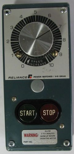 Reliance power matched vs series variable speed drive controller 0-45113-20 usg for sale