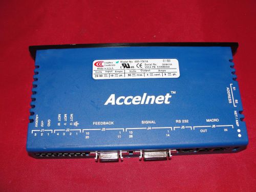 Copley Controls Accelnet 800-1561A Digital Servo Amplifier