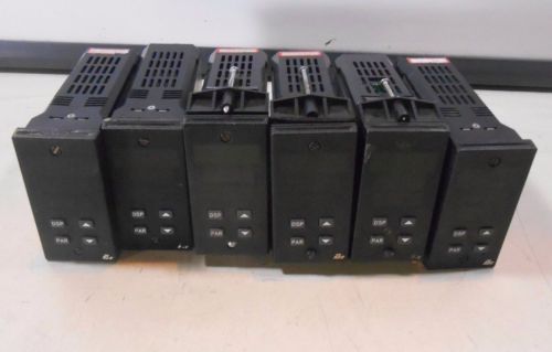 Lot of 6: red lion controls model: tcu ... temperature controller units for sale