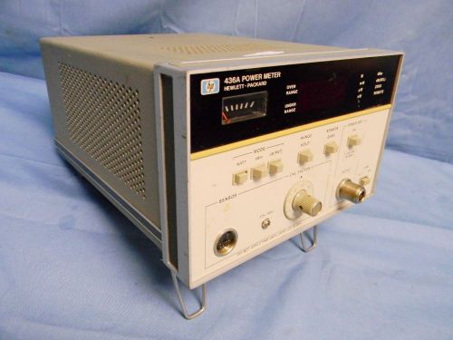 Hp agilent 436a power meter with option 22 tested for sale