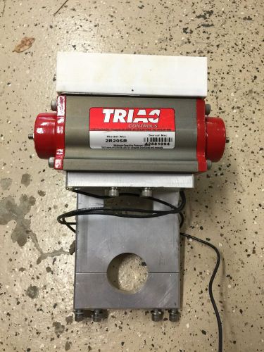 Triac 2r20sr pnuematic rotary actuator spring return for sale