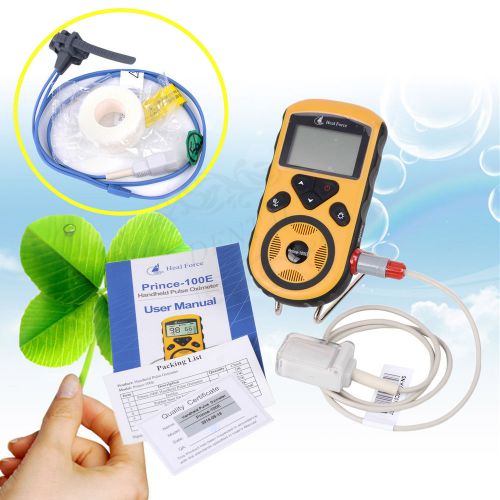100E+Neonate Probe Handheld Portable Pulse Oximeter Oxygen Saturation SPO2 Model