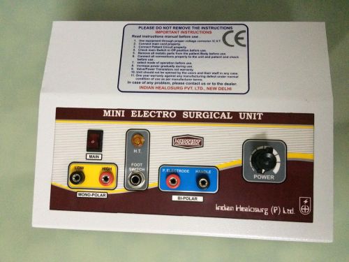 skin surgical cautery, diathermy cautery unit for skin surgery electrosurgical