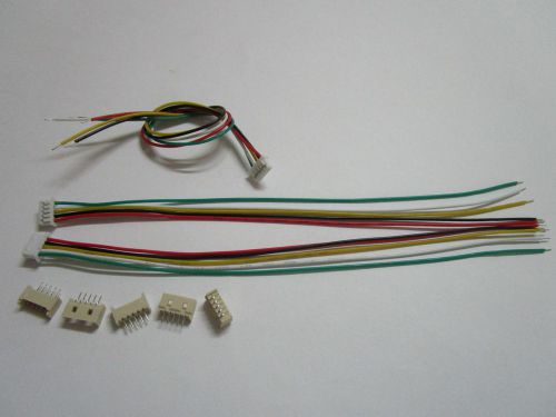300 set 1.25mm 5Pin Male+Female Polarized Connector with 28AWG 150mm Leads