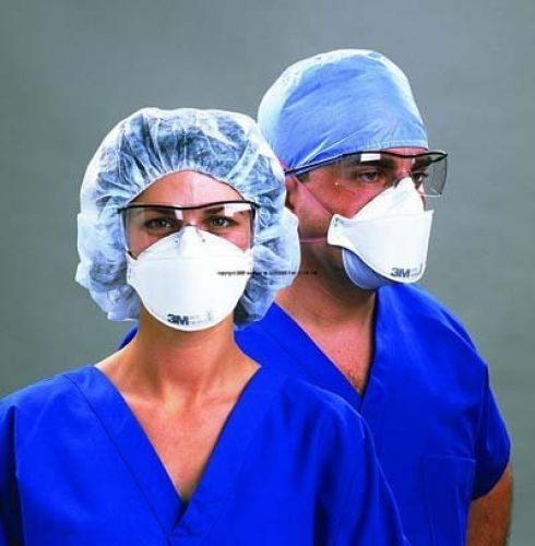 Box of 20 N95 Health Care Particulate Respirator and Surgical Mask Box of 20 3M