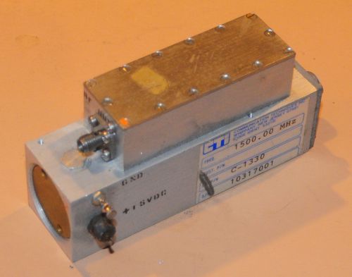 CTI Communication Techniques RF Frequency Source C-1330 1500 MHz