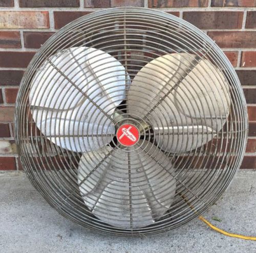 Dayton Exhaust Industrial Metal Fan 24&#034; fan -  Motor: 6K403C 1/4HP - Works Great