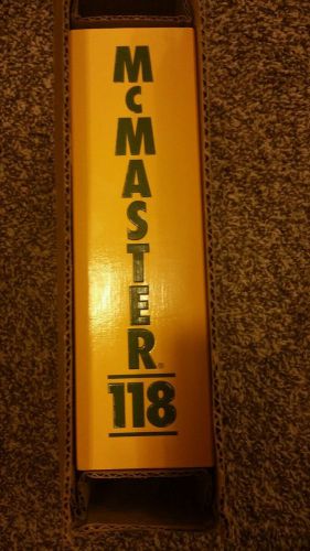 New McMaster Carr Catalog 118 NR