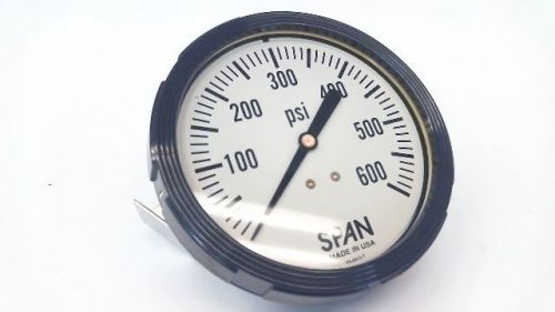 Span lfp310-600-psi-g hydraulic gauge 0-600 psig for sale