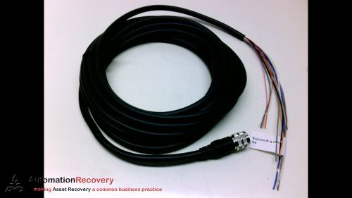 KEYENCE OP-87441 POWER I/O CABLE 5 METERS 12 PIN CONNECTOR, NEW*