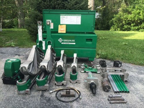 Greenlee 881 ct conduit bender in excellent condition   2 years old for sale