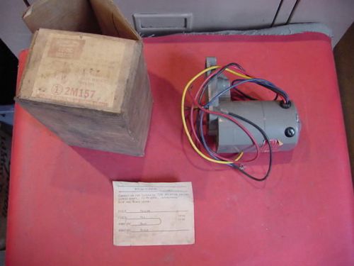 Nos dayton ac dc motor 1/15 hp 2m157 electric motor 5000 rpm full load 115 volts for sale