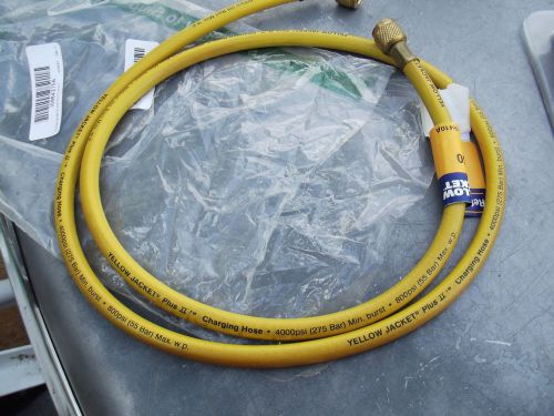 YELLOW JACKET 21060 CHARGING HOSE  1/4 In,ColorYellow,L 60 In