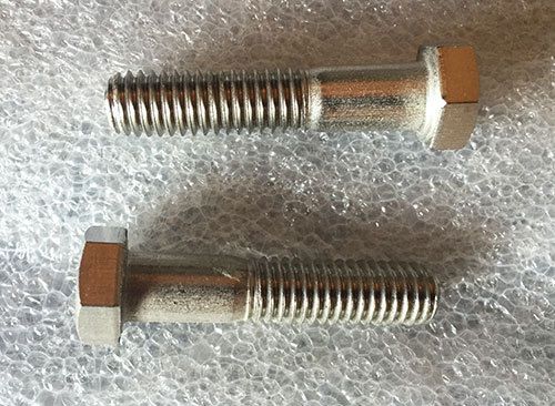 316 stainless steel hex cap screw bolt hhcs 3/8-16 x 1-3/4, qty 50 for sale