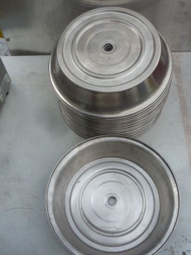 28 Stainless Steel 12&#034; Plate / Dish Cover
