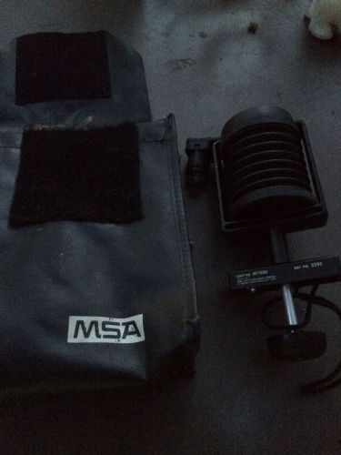 Msa 487500 kwik-draw pump spring-loaded 100ml gas detector sampling tube pump for sale