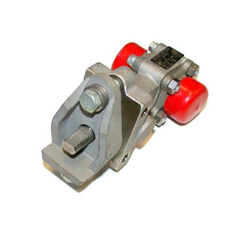 New worcester 9466 pmse  ball valve 1/2&#034; a351-cf3m for sale