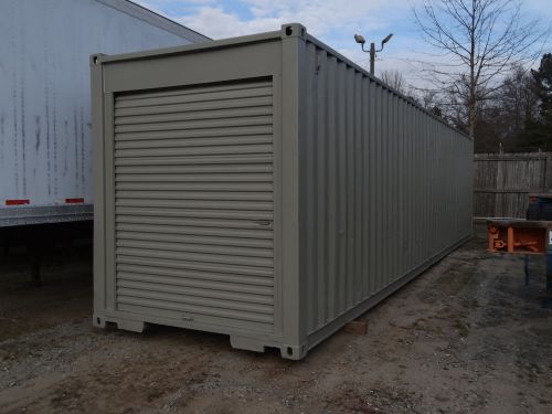 40&#039; hc shipping container/conex/doors on both ends! for sale